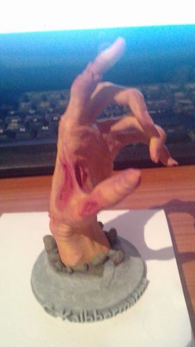 Zombie Hand 3D Print 64590