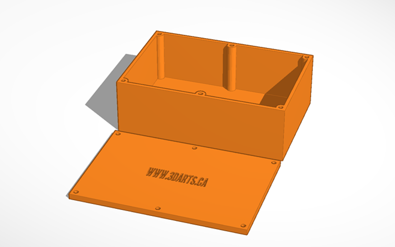 enclosure_box_120x80x40mm 3D Print 64595