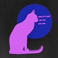 Cat Tag and Cat Necklaces - Thumbnail 2