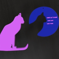 Cat Tag and Cat Necklaces - Thumbnail 3
