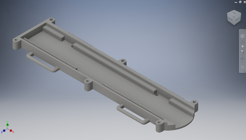 Hidden blade base slider Improved