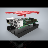 Raspberry Pi case (model B+ / 2 / 3) - Thumbnail 5