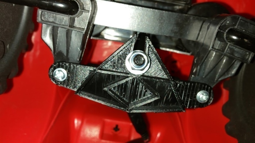 McQueen Car Steering Replacent Part  3D Print 64790