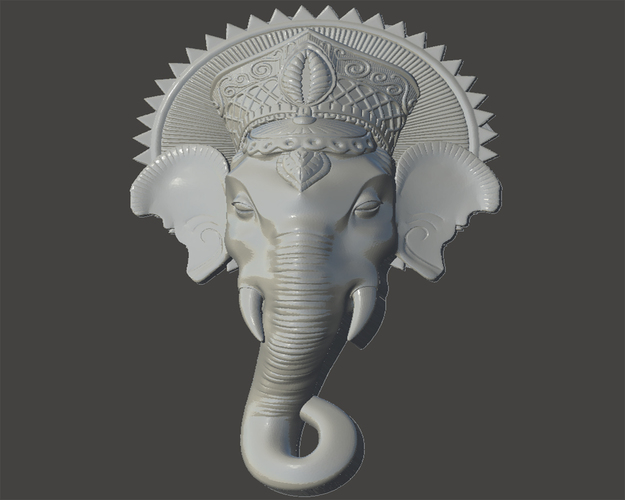 Ganesh 3D Print 64825