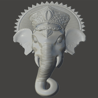 Small Ganesh 3D Printing 64825