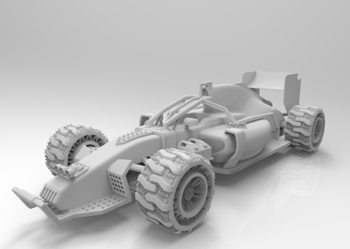 Open R/C F1 MadMax Edicion 3D Print 64854