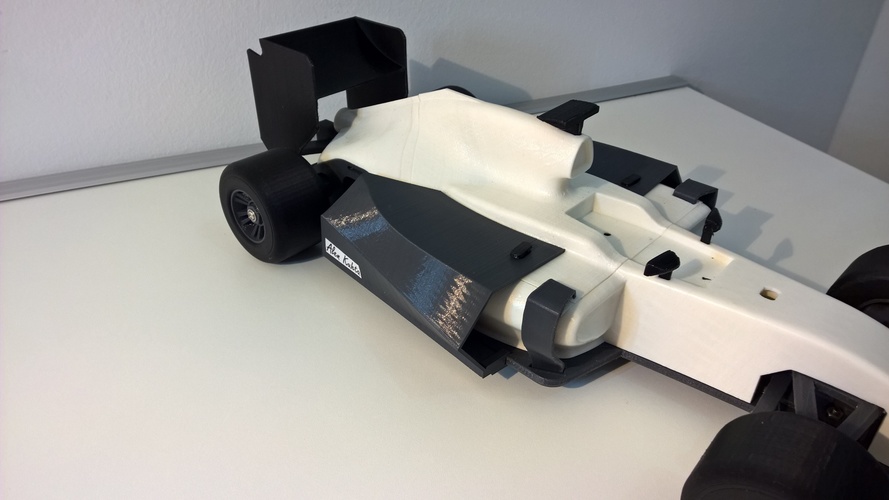 3D Printed open rc f1 body kit by alen kuhta | Pinshape