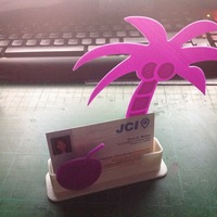 Small Business Card Holder Reconstructed 3D Printing 64954