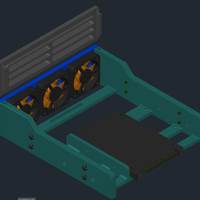 HDDCaddy 1x2.5 or 3.5 to 5.25 - Thumbnail 2