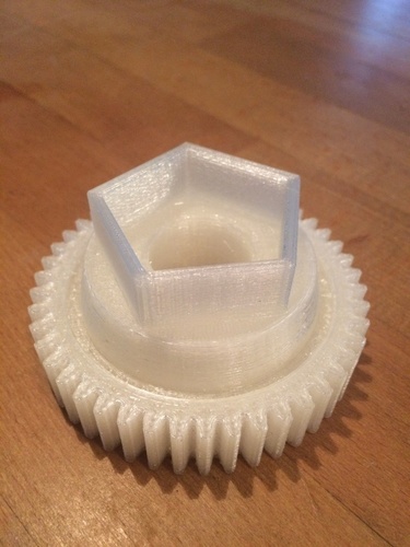 A simple Gear 3D Print 64995