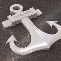 Small Anchor's Away 3D Printing 65053