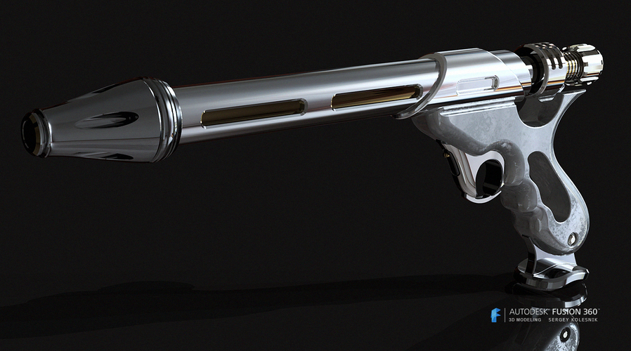 WESTAR-34 blaster pistol 3D Print 65070