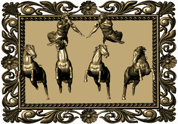 frame-horse-3D