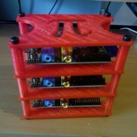 Raspbery Pi cluster Rack - Thumbnail 1