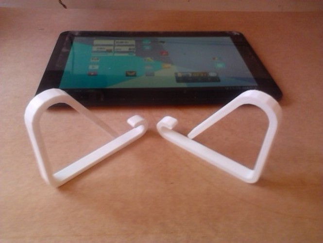 10" Tablet Stand 3D Print 65133