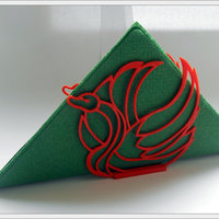 Stand for napkins "swan" - Thumbnail 2