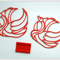 Stand for napkins "swan" - Thumbnail 4