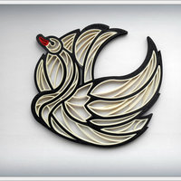 Quilling "Swan" - Thumbnail 1
