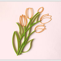 Quilling "Tulips". - Thumbnail 3