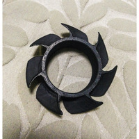 Small 92mm fan blade replacement 3D Printing 65345