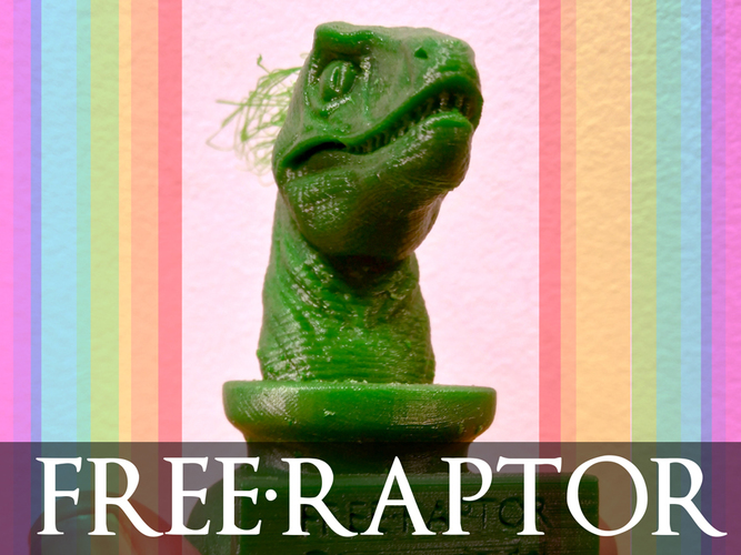Hairy Freeraptor 3D Print 65357