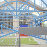 Small Polideportivo domotizado 3D Printing 65361