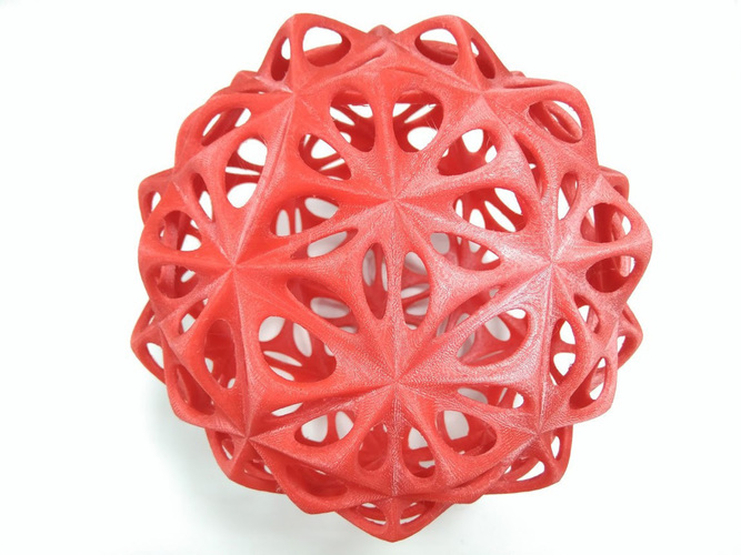 Openwork Sphere 3D Print 65364
