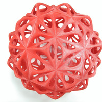 Small Openwork Sphere 3D Printing 65364