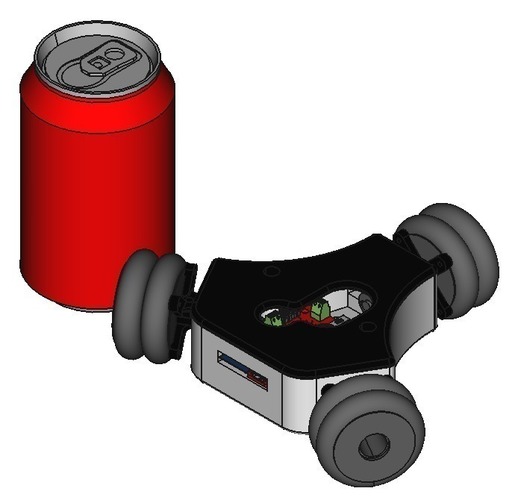 Mini Loki - Omnidirectional robotic platform 3D Print 65372
