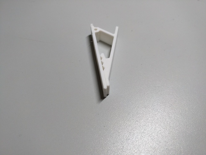Simple Tie Clip 3D Print 65395