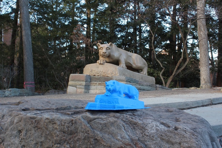 Nittany Lion Statue 3D Print 65415