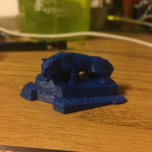 Nittany Lion Statue 3D Print 65416