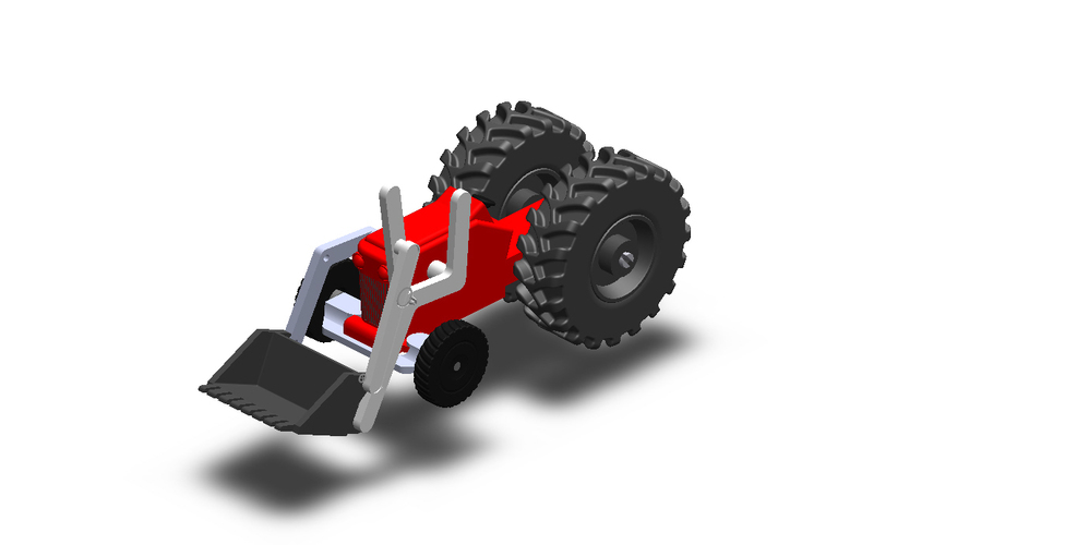 Toys Tractor 3D Print 65554