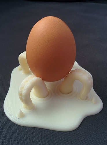 Release the Kraken - Eggcup 3D Print 65572