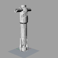 Kylo Ren light saber  star wars 7 vi - Thumbnail 4