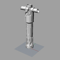 Kylo Ren light saber  star wars 7 vi - Thumbnail 5
