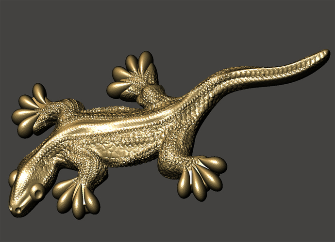 Gecko 3D Print 65631