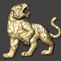 Small Tiger 3D Printing 65632