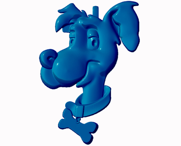 Happy Dog-Keychain