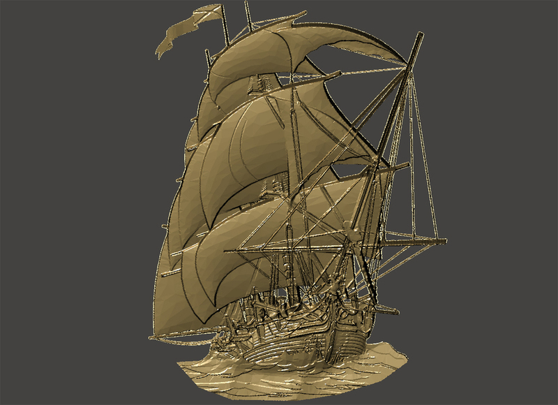 Boat-relief