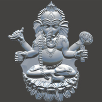 Small Ganesha 3D Printing 65642