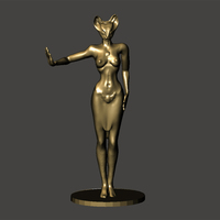 Small goddess Egyptian Bastet 3D Printing 65648