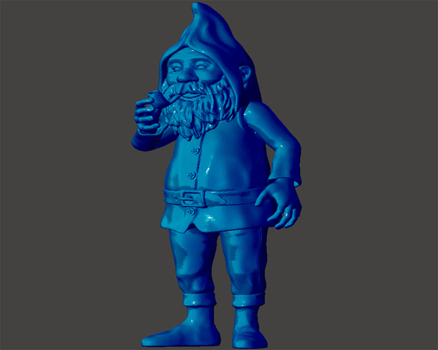 Gnome smocking 3D Print 65667