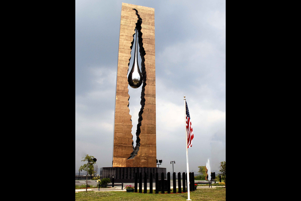 Tear of grief memorial