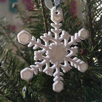 Small Snowflake Ornaments - from the Snowflake Machine - Thumbnail 4