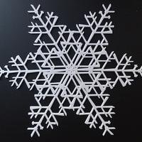 Huge Snowflakes - from the Snowflake Machine - Thumbnail 3
