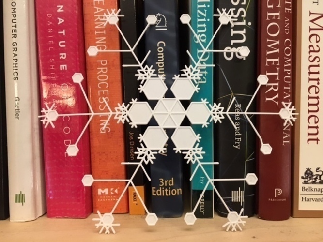 Huge Snowflakes - from the Snowflake Machine 3D Print 65730