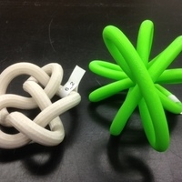 Petal Conformation of Knot 6_2 - Thumbnail 1