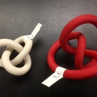 Small Tritangentless Conformation of Knot 3_1 3D Printing 65767