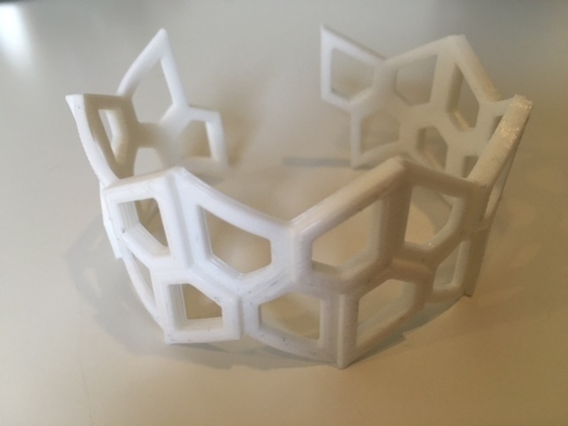Kershner Polygon Thermaform Bracelet